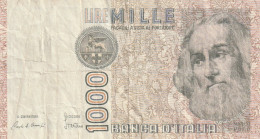 ITALIA REP. Banconota - 1000 LIRE "MARCO POLO" - 1.000 Lire