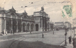 BELGIQUE - Bruxelles - La Gare Du Midi - Carte Postale Ancienne - Cercanías, Ferrocarril