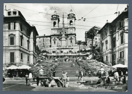 °°° Cartolina - Roma N. 113 Trinità Dei Monti Viaggiata °°° - Fontana Di Trevi