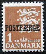 Denmark 1950  Parcel Post (POSTFÆRGE).   Minr.50 Type I  MNH  (** )  ( Lot  G 1255 ) - Colis Postaux