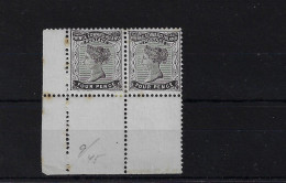 CANADA: P.E.I. SG16, 4d PERF 11 1/2 - 12, LIGHTLY MOUNTED MINT, TONING - Oblitérés