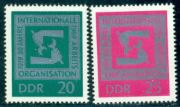 1969 International Labour Organization,ILO,50th Anniversary,DDR,1517,MNH - IAO