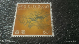 HONG KONG-1980-90-              60C        USED - Used Stamps