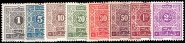 French Morocco 1917-26 Postage Due Set Lightly Mounted Mint. - Postage Due