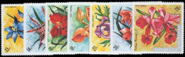 Burundi 1972-73 Orchid Air Set Unmounted Mint. - Unused Stamps