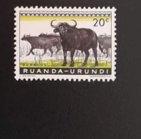 SL) RWANDA CATTLE ANIMALS 20C MNH - Other & Unclassified
