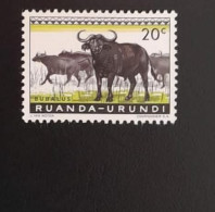 SL) RWANDA CATTLE ANIMALS 20C MNH - Sonstige & Ohne Zuordnung