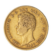 Italie - Royaume De Sardaigne 20 Lire Charles Albert 1849 Turin - Italian Piedmont-Sardinia-Savoie