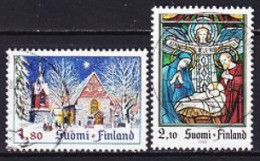 1992. Finland. Christmas. Used. Mi. Nr. 1195-96 - Oblitérés