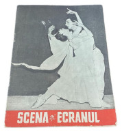 Romania Revista Scena Si Ecranul 1957 Format 14 X 20 Cm - Kino & Fernsehen