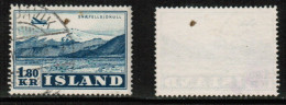 ICELAND   Scott # C 27 USED (CONDITION AS PER SCAN) (Stamp Scan # 950-3) - Airmail