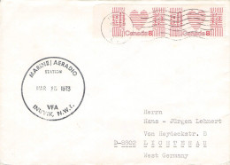 CANADA - LETTER 1974 690244 INUVIK, NT > GERMANY / ZG58 - Cartas & Documentos