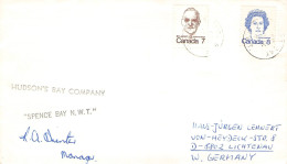 CANADA - LETTER 1974 690511 IGLOOLIK, NT > GERMANY / ZG59 - Cartas & Documentos