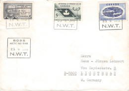 CANADA - LETTER 1972 8035 ARCTIC RED RIVER > GERMANY / ZG60 - Cartas & Documentos