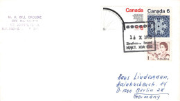 CANADA - LETTER 1975 690694 STRATHCONA SOUND, NWT > GERMANY / ZG63 - Lettres & Documents
