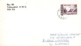 CANADA - LETTER 1974 TUKTOYAKTUK, NWT > GERMANY / ZG65 - Cartas & Documentos