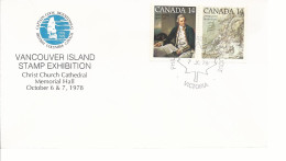 19599) Canada Philatelic Exhibition Vancouver  Post Mark Cancel 1978 - Cartas & Documentos
