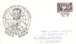 CANADA - LETTER 1974 690465 EUREKA NWT > GERMANY / ZG74 - Cartas & Documentos