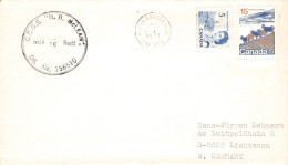 CANADA - LETTER 1977 C.C.G.S. "N. B. McLEAN". >GERMANY / ZG76 - Brieven En Documenten