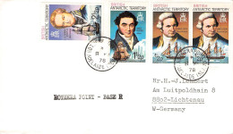 BRITISH ANTARCTIC T. - LETTER ROTHERA POINT 1978 / ZG90 - Covers & Documents