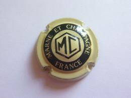 Capsule Plaque Muselet De Champagne - MC - Marne Et Champagne - Marne Et Champagne