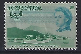 Antigua 1966  Queen Elizabeth II (*) MM - 1960-1981 Autonomie Interne