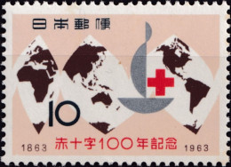 GIAPPONE 1963 - CROCE ROSSA - SERIE COMPLETA NUOVA MNH** - Nuovi