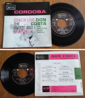 RARE French EP 45t RPM BIEM (7") DON COSTA «Cordoba» (12-1961) - Collector's Editions