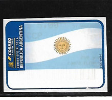 ARGENTINA - AÑO 2002 - Etiqueta De Franqueo CCP 20 Grs - Flores - Franking Labels