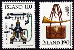 IS244A – ISLANDE – ICELAND – 1979 - EUROPA – SG # 570/1 MNH 8,25 € - Neufs