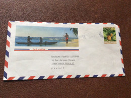 * POSTE AÉRIENNE  Polynesie Française  108 - Briefe U. Dokumente