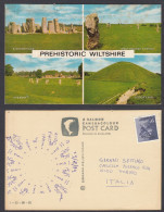 REGNO UNITO, WILTSHIRE - 1979 - Cartolina Viaggiata Affrancata Con Yvert 780 Riproducente Monumenti Preistorici. - Stonehenge
