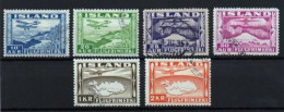 Islandia (aéreo) Nº 15/20. - Luftpost