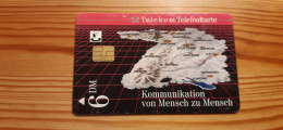 Phonecard Germany A 20 06.94.Direktion Stuttgart 50.000 Ex. - A + AD-Series : D. Telekom AG Advertisement