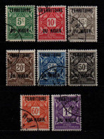 Niger  - 1921 - Tb Taxe  - PA 1 à 8 - Oblit - Used - Gebruikt