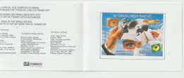 Brasil 1994 Stamp Folder 46th Bookfair Frankfurt MH - Markenheftchen