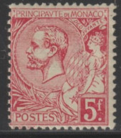 MONACO - 1891 - YVERT N° 21 * MH - COTE = 120 EUR. - Nuevos