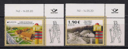 Estonia 2020 EUROPA – Ancient Postal Routes. C1 Mi 986-87 - 2020