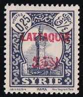 Lattaquié N°20/22 - Variété Point Au Dessus Du "A" - Neuf * Avec Charnière - TB - Unused Stamps