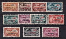 Lattaquié Poste Aérienne N°1/11 - Neuf * Avec Charnière - TB - Unused Stamps