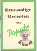 Kookboek - Brochure Pub Reclame Liebig - Recepten Van Popote - - Praktisch