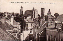 Carte Postale Ancienne - Non Circulé - Dép. 37 - LE GRAND PRESSIGNY - Vue Générale, Château - Le Grand-Pressigny