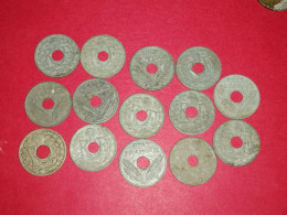 14 Monnaies Françaises 10 Centimes ETAT FRANCAIS 1941 1942 ZING Et Autres Non Nettoyé Voir Photos - 10 Centimes
