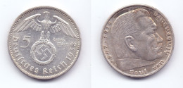 Germany 5 Reichsmark 1938 A WWII Issue - 5 Reichsmark