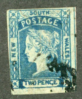 4919 BCx NSW 1858 Scott 15 Used (Lower Bids 20% Off) - Used Stamps