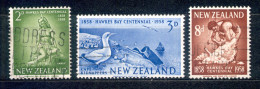 Neuseeland New Zealand 1958 - Michel Nr. 378 - 380 O - Gebruikt