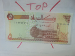 SOUDAN 5 DINARS 1993 Neuf (B.29) - Sudan