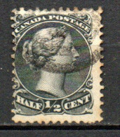 Col33 Canada  1868 N° 17A Oblitéré Cote : 50,00€ - Used Stamps