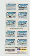 Brasil 2000 Booklet Airplanes MNH - Carnets