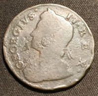 GRANDE BRETAGNE - ½ - 1/2 - HALF PENNY ( 1746 à 1754 )  - George II - 2e Effigie - GEORGIVS - KM 579.2 ( Great Britain ) - B. 1/2 Penny